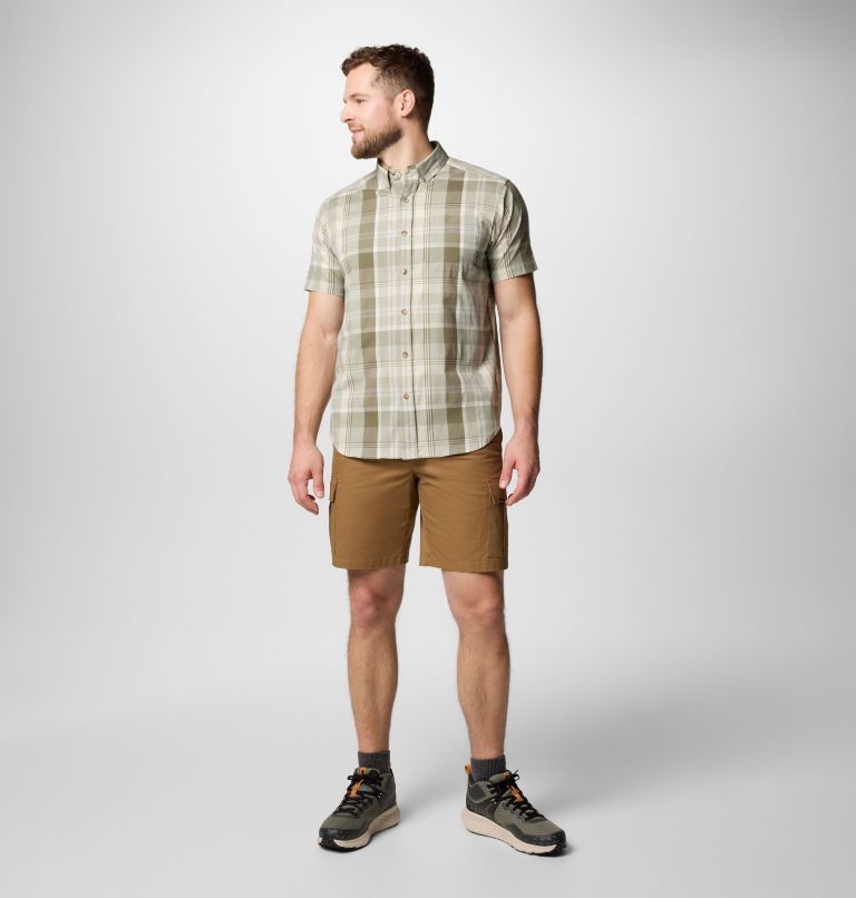 Men's Rapid Rivers II Short Sleeve Shirt – Tall, Color: Safari Multi Plaid, image 2
