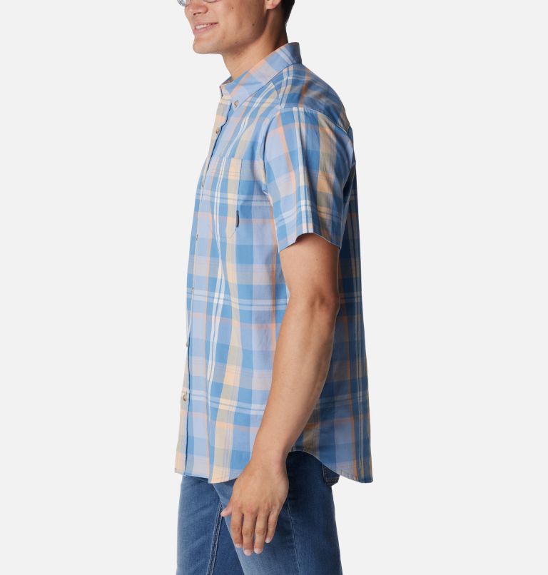 Columbia Men's Rapid Rivers II Short Sleeve Shirt - Tall - XLT - Blue