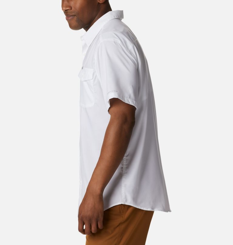 Men's Utilizer II Solid Short Sleeve Shirt, Color: White, image 3