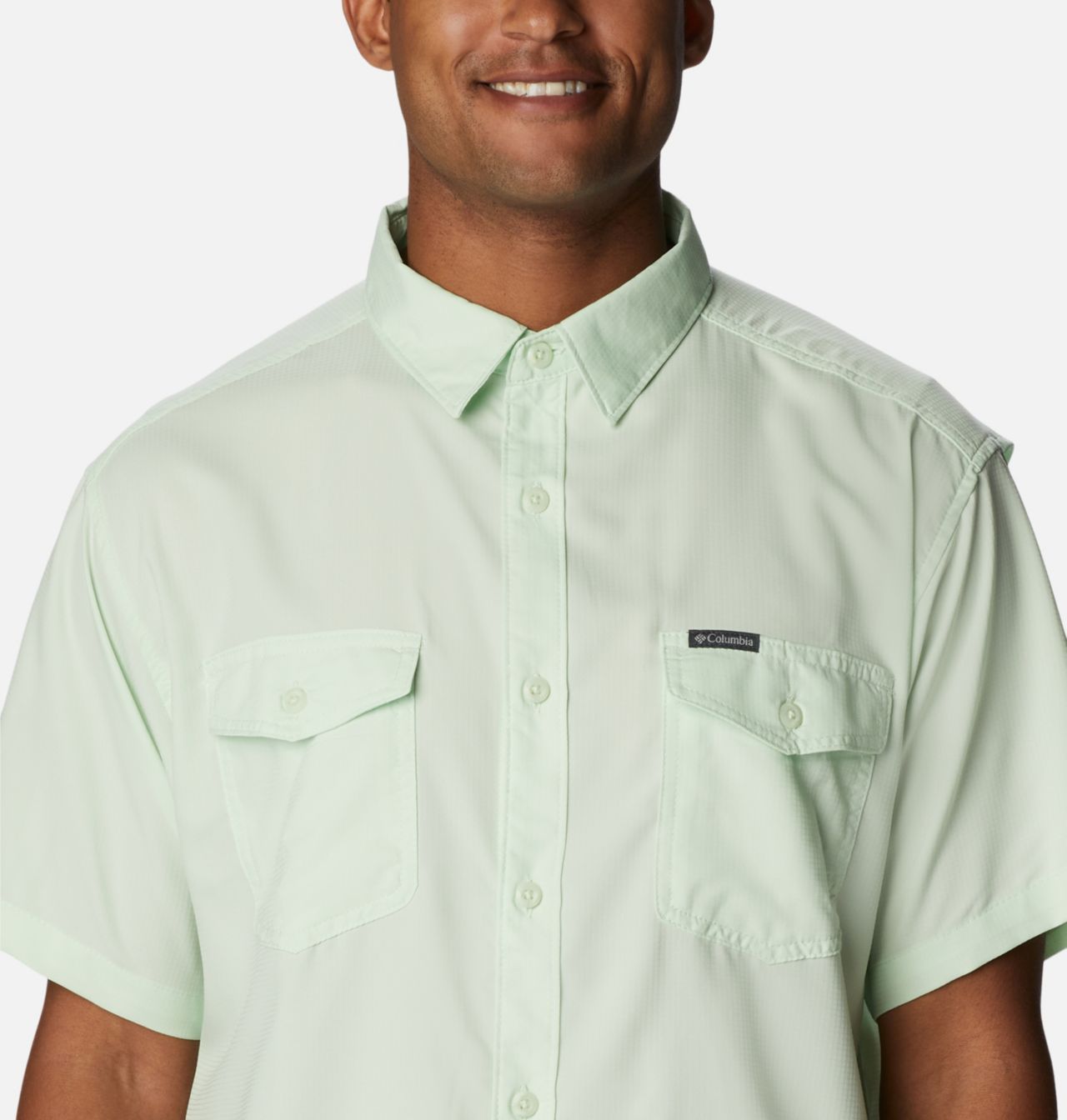Men's Utilizer™ II Solid Short Sleeve Shirt – Tall 4
