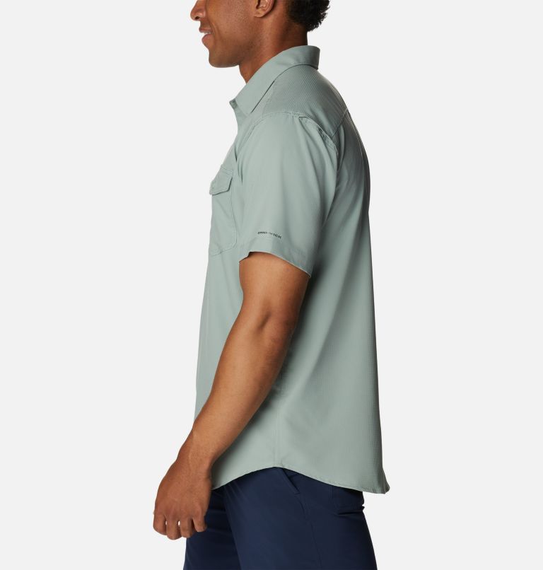 Thumbnail: Men's Utilizer II Solid Short Sleeve Shirt, Color: Niagara, image 3