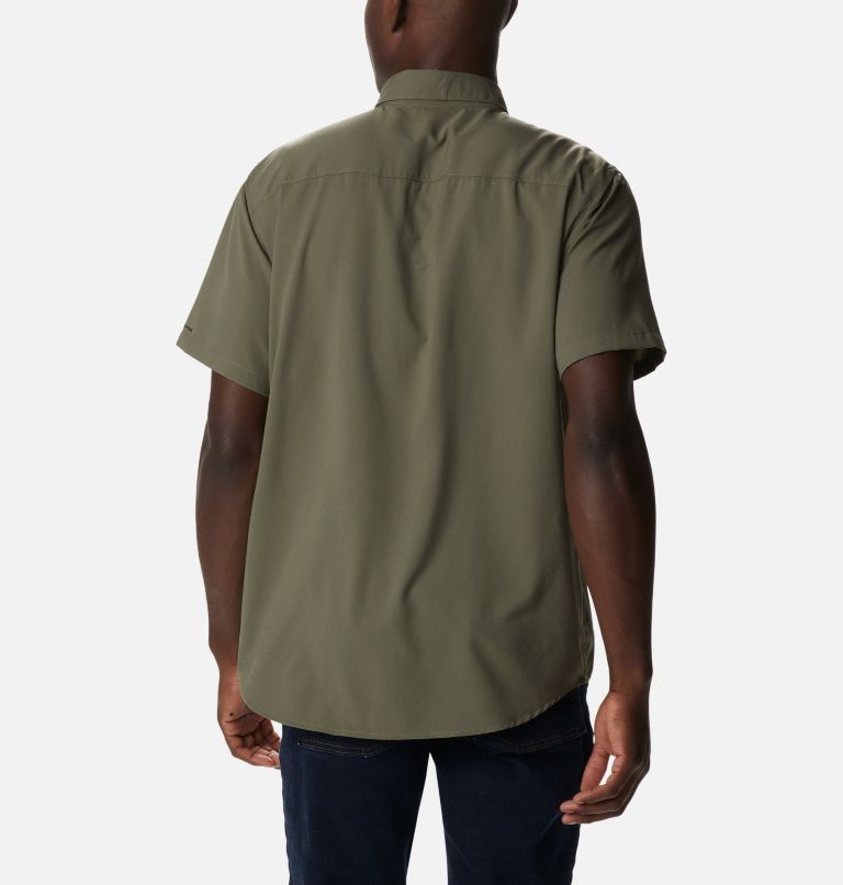 Men's Utilizer II Solid Short Sleeve Shirt, Color: Stone Green, image 2