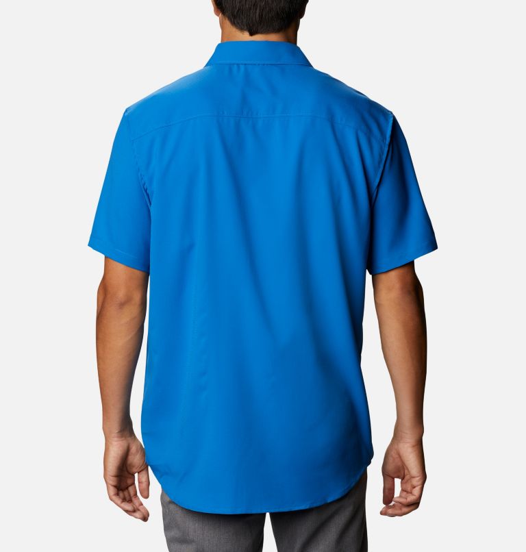 Royal blue store columbia shirt