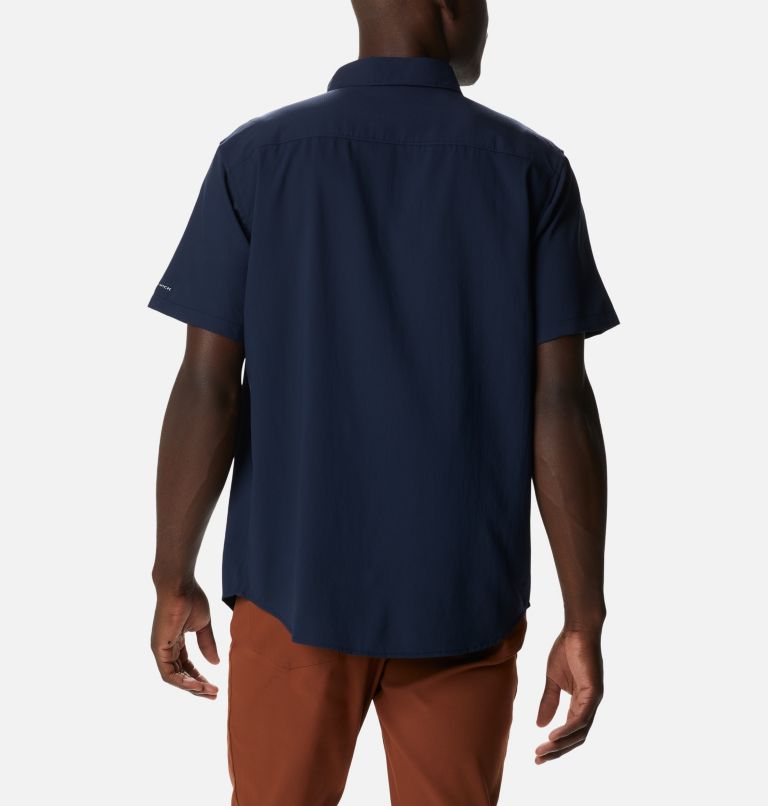 Chemise à manches courtes unie Utilizer II Homme, Color: Collegiate Navy, image 2