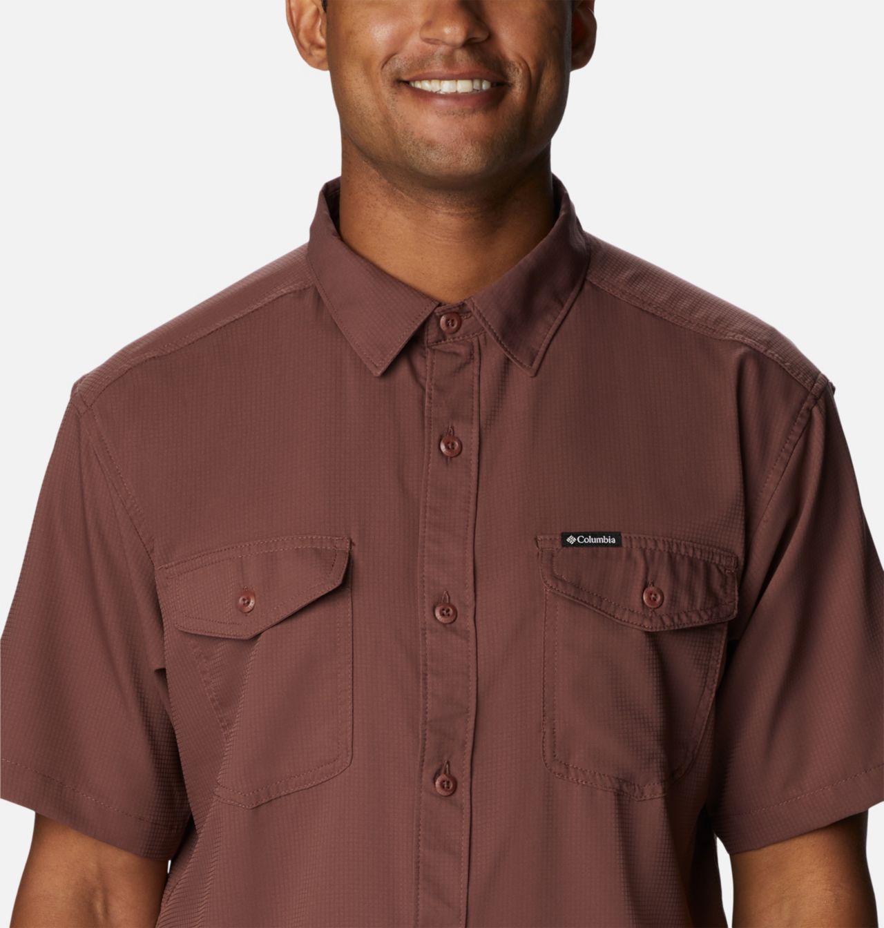 Men's Utilizer™ II Solid Short Sleeve Shirt – Tall 4
