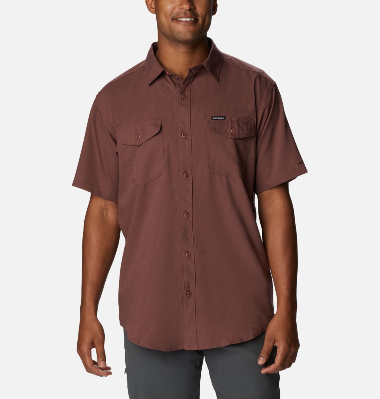 Men's Utilizer™ II Solid Short Sleeve Shirt – Tall 1