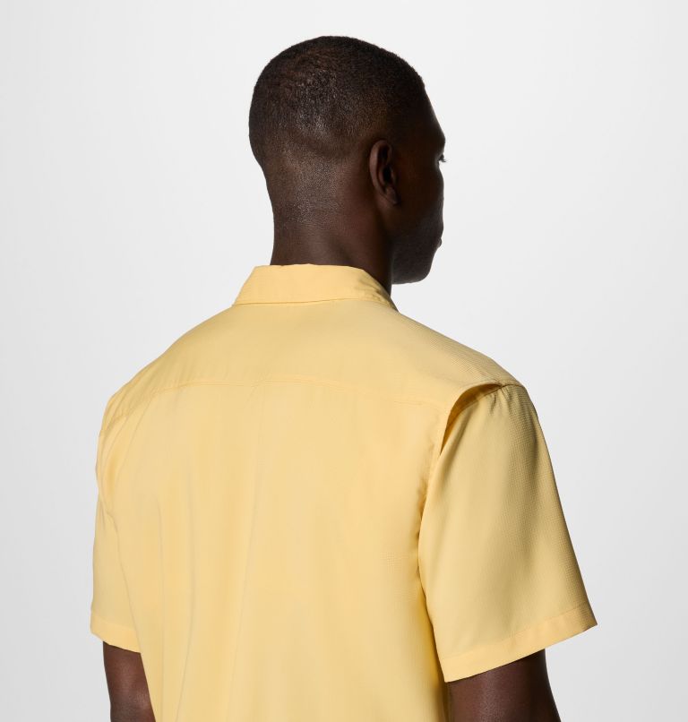 Men's Utilizer II Solid Short Sleeve Shirt, Color: Sand Dune, image 6