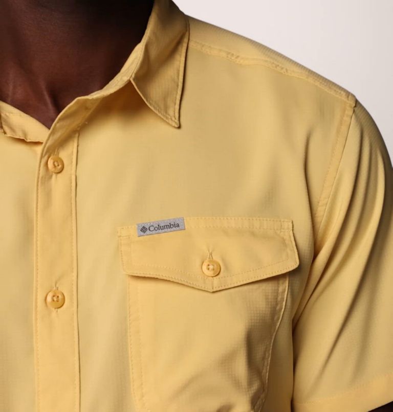 Men's Utilizer II Solid Short Sleeve Shirt, Color: Sand Dune