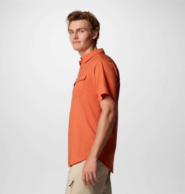 Men's Utilizer II Solid Short Sleeve Shirt, Color: Tuscan, image 4