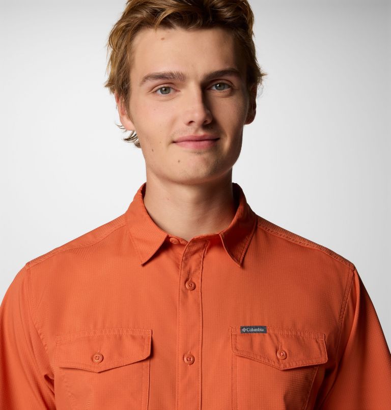Men's Utilizer II Solid Short Sleeve Shirt, Color: Tuscan, image 5
