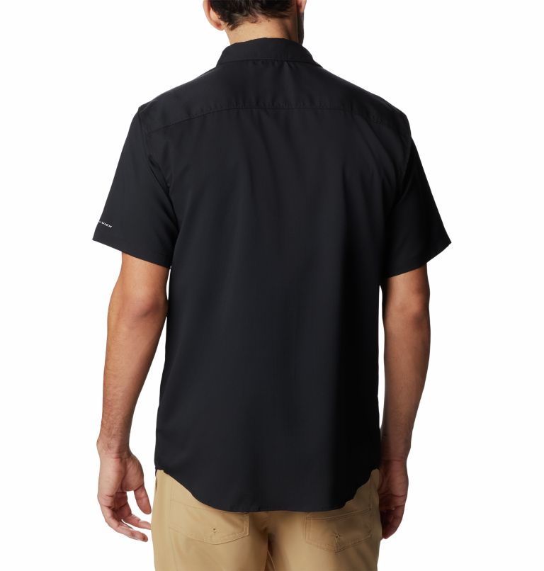 Camisa lisa de manga corta Utilizer II para hombre, Color: Black, image 2