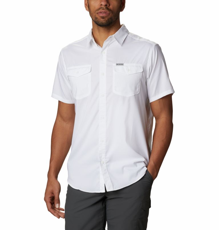 Columbia Utilizer II Solid Short Sleeve Shirt White - L