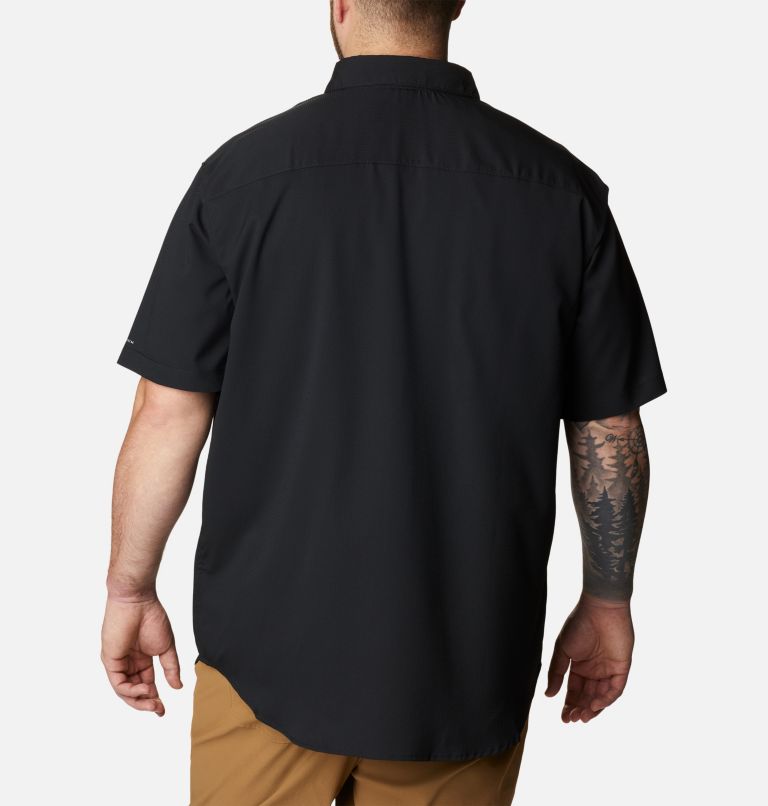 Men's Utilizer II Solid Short Sleeve Shirt – Big, Color: Black, image 2