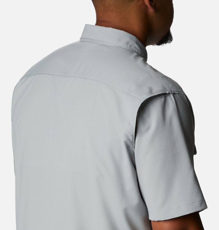 Men's Utilizer II Solid Short Sleeve Shirt – Big, Color: Columbia Grey, image 5