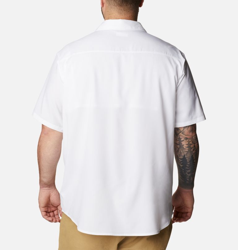 Men's Utilizer II Solid Short Sleeve Shirt – Big, Color: White, image 2