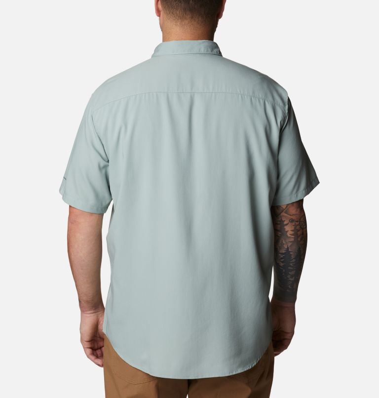 Thumbnail: Men's Utilizer II Solid Short Sleeve Shirt – Big, Color: Niagara, image 2