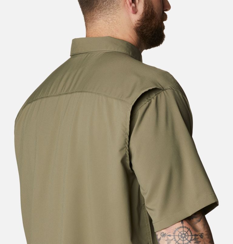 Men's Utilizer II Solid Short Sleeve Shirt - Extended Size, Color: Stone Green, image 5