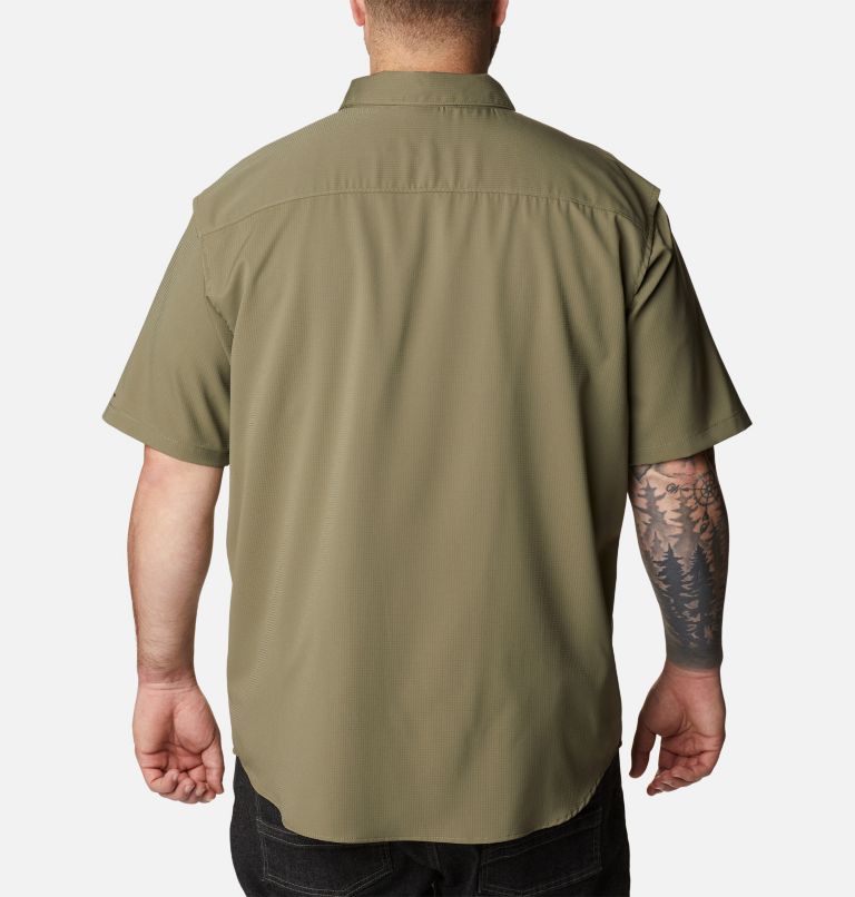 Men's Utilizer II Solid Short Sleeve Shirt - Extended Size, Color: Stone Green, image 2