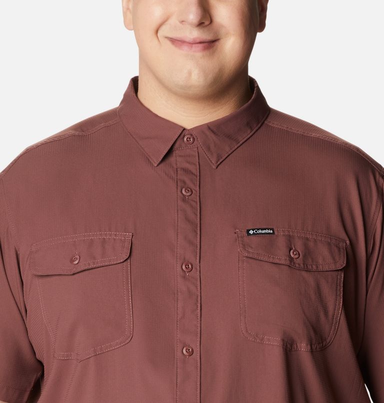 Men's Utilizer™ II Solid Short Sleeve Shirt - Extended Size