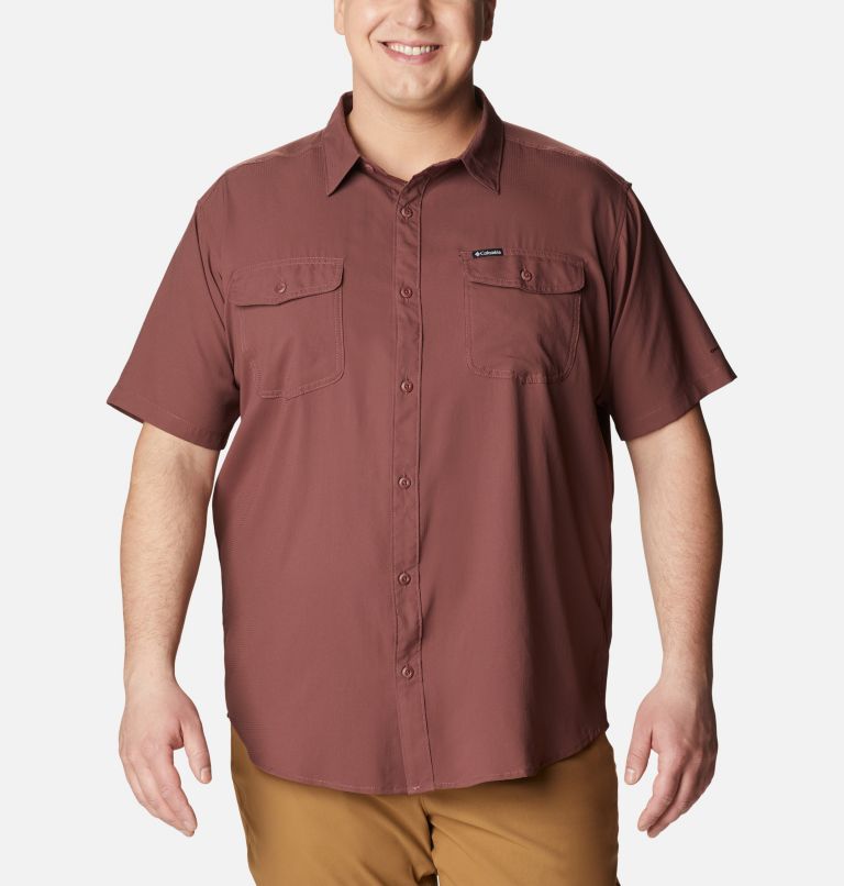 Men's Utilizer™ II Solid Short Sleeve Shirt - Extended Size