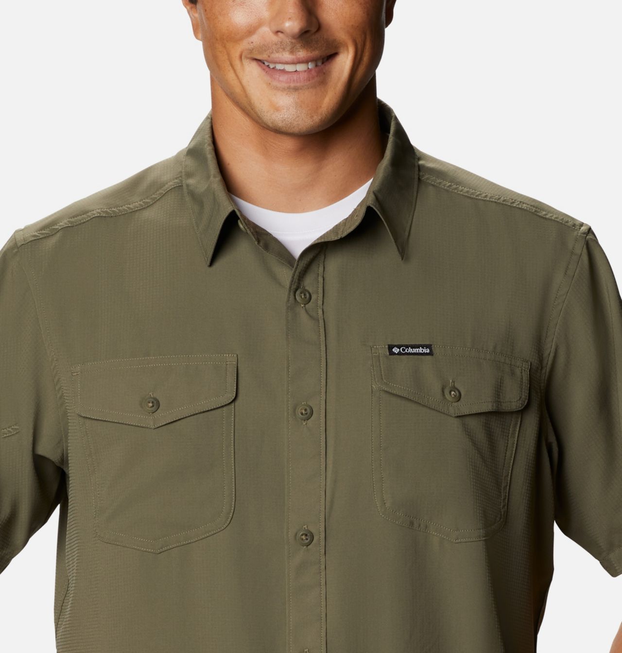 Men's Utilizer™ II Solid Short Sleeve Shirt – Tall 4