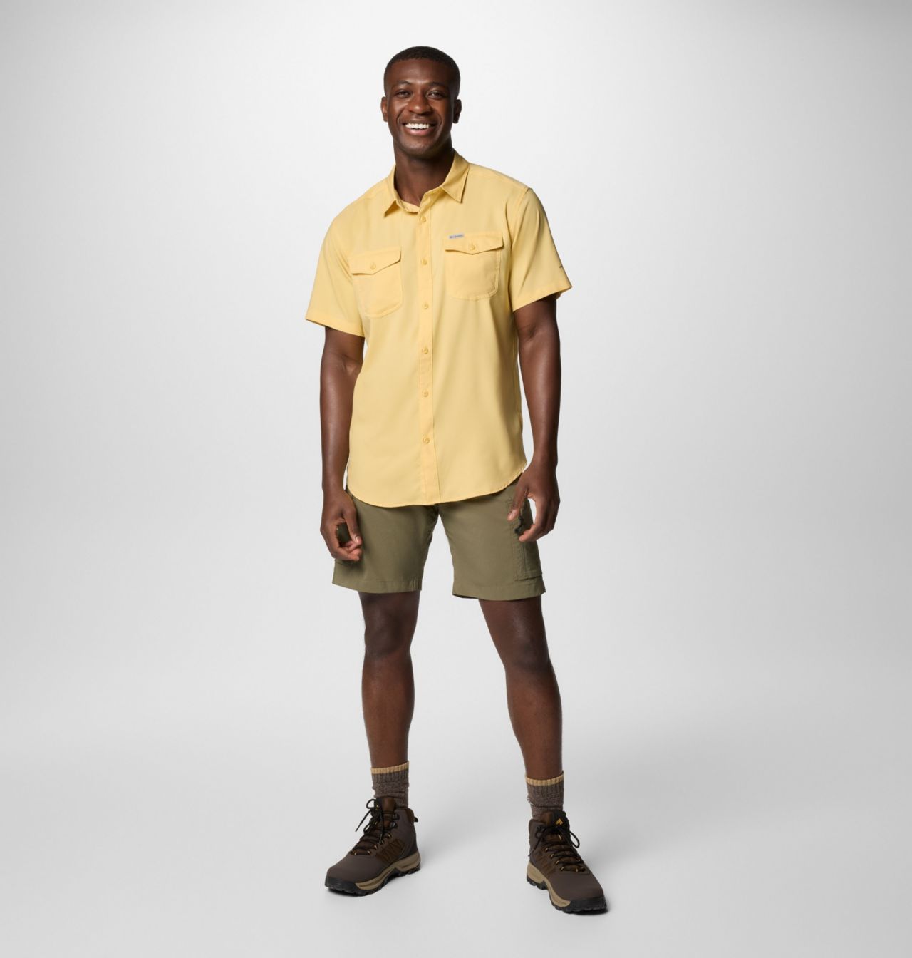 Chemise à manches courtes unie Utilizer™ II Homme – Grandes tailles 2