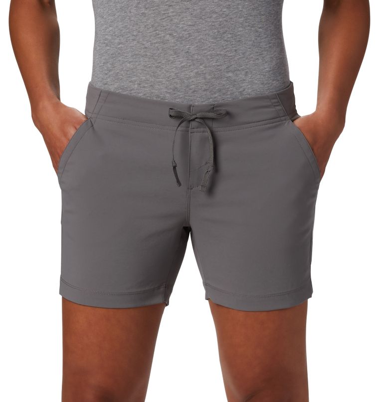 Women's Anytime Outdoor Shorts, Color: City Grey, image 4