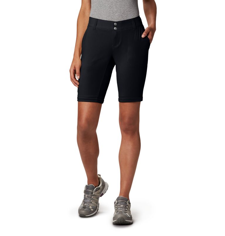 Women's Saturday Trail II Stretch Convertible Pants, Color: Black, image 3