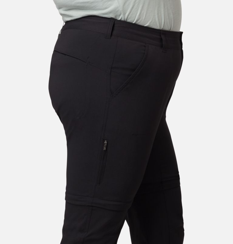 COLUMBIA-SATURDAY TRAIL II EU CONVERTIBLE PANT BLACK - Calças caminhada