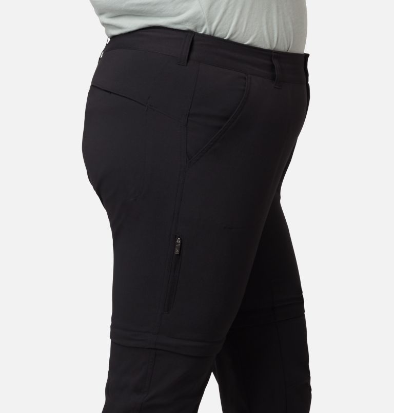 Pantalon convertible Saturday Trail II pour femme – Grandes tailles, Color: Black, image 3