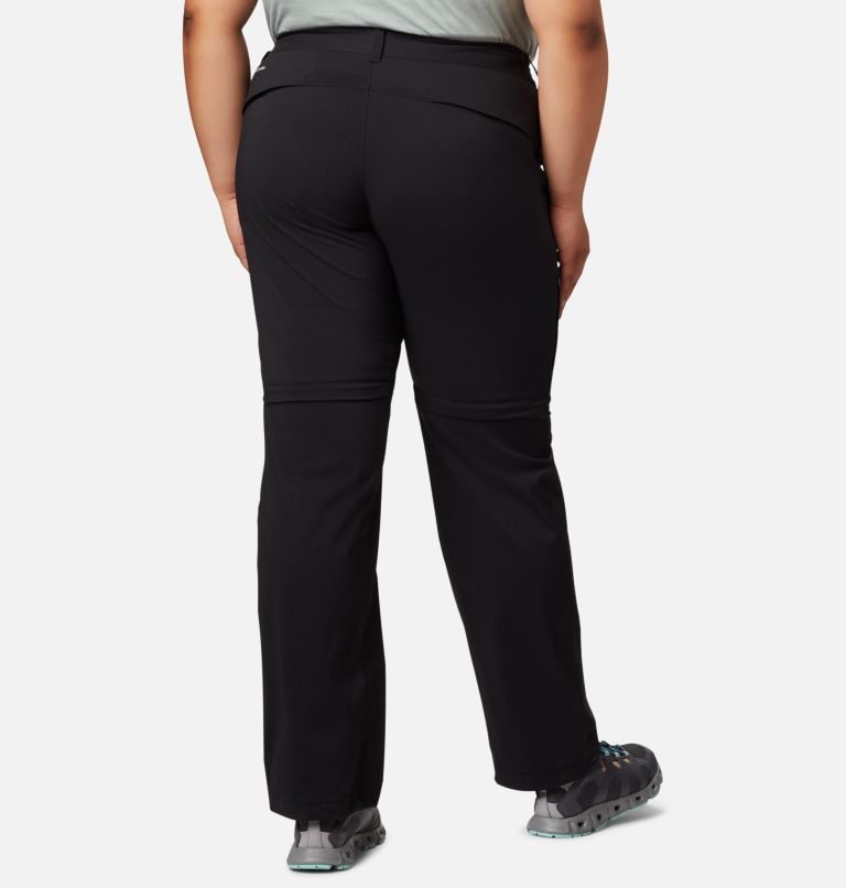 Thumbnail: Women's Saturday Trail II Convertible Pants - Plus Size, Color: Black, image 2