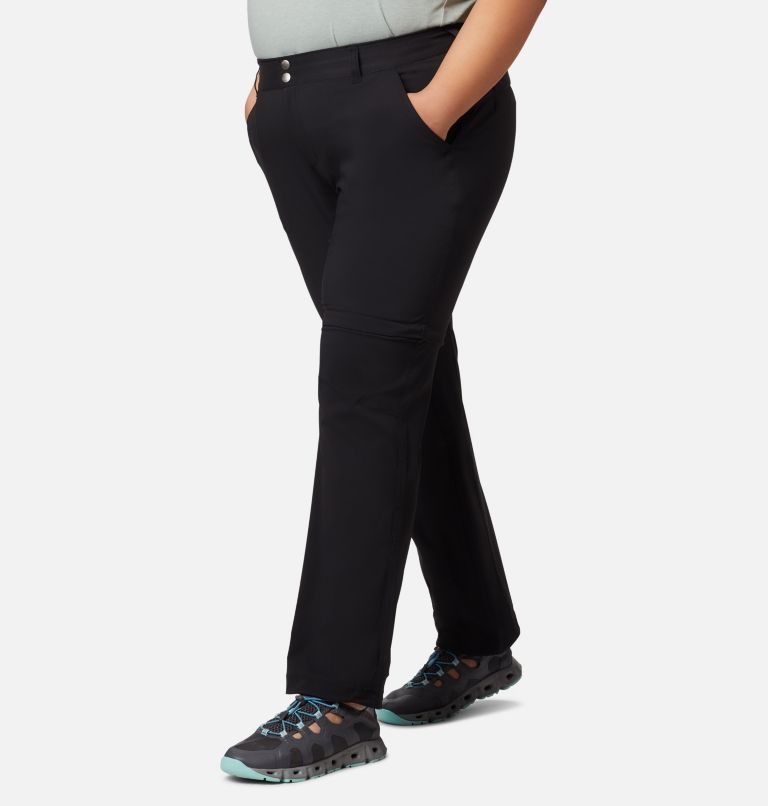 Thumbnail: Pantalon convertible Saturday Trail II pour femme – Grandes tailles, Color: Black, image 1