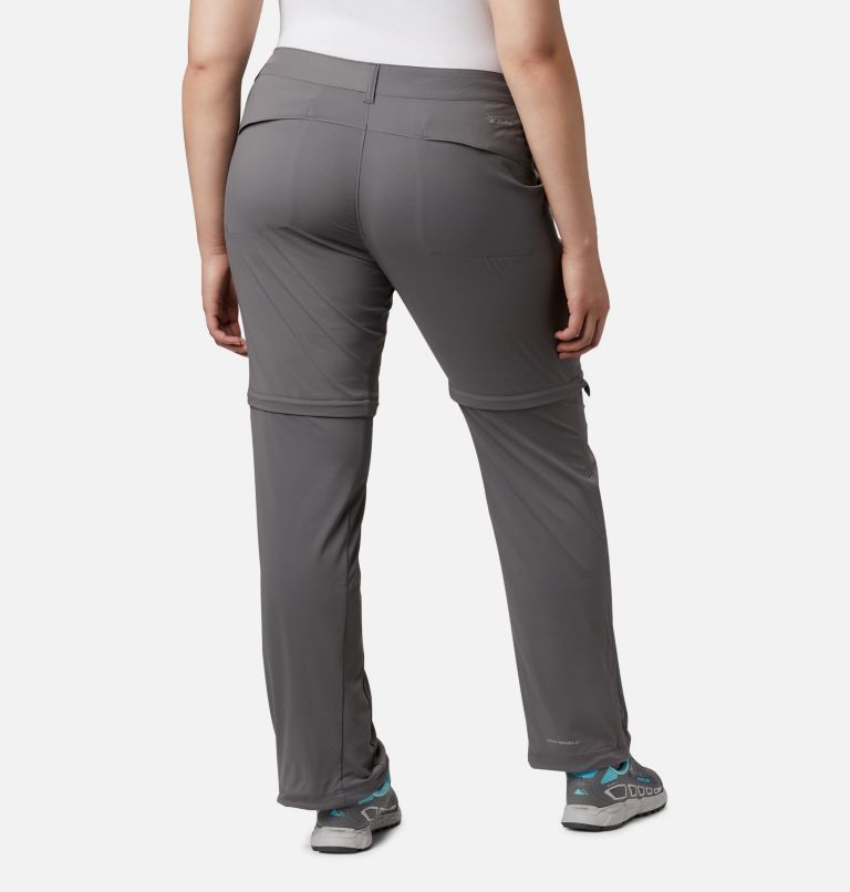 Thumbnail: Women's Saturday Trail II Convertible Pants - Plus Size, Color: City Grey, image 2
