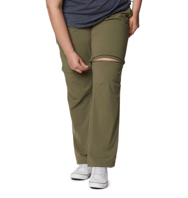 women's stretch cargo pants plus size