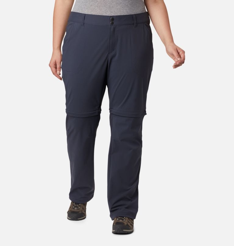 Women's Saturday Trail II Convertible Pants - Plus Size, Color: India Ink, image 1