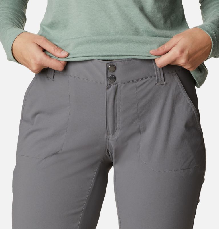 Thumbnail: Women's Saturday Trail Stretch Pants, Color: City Grey, image 4