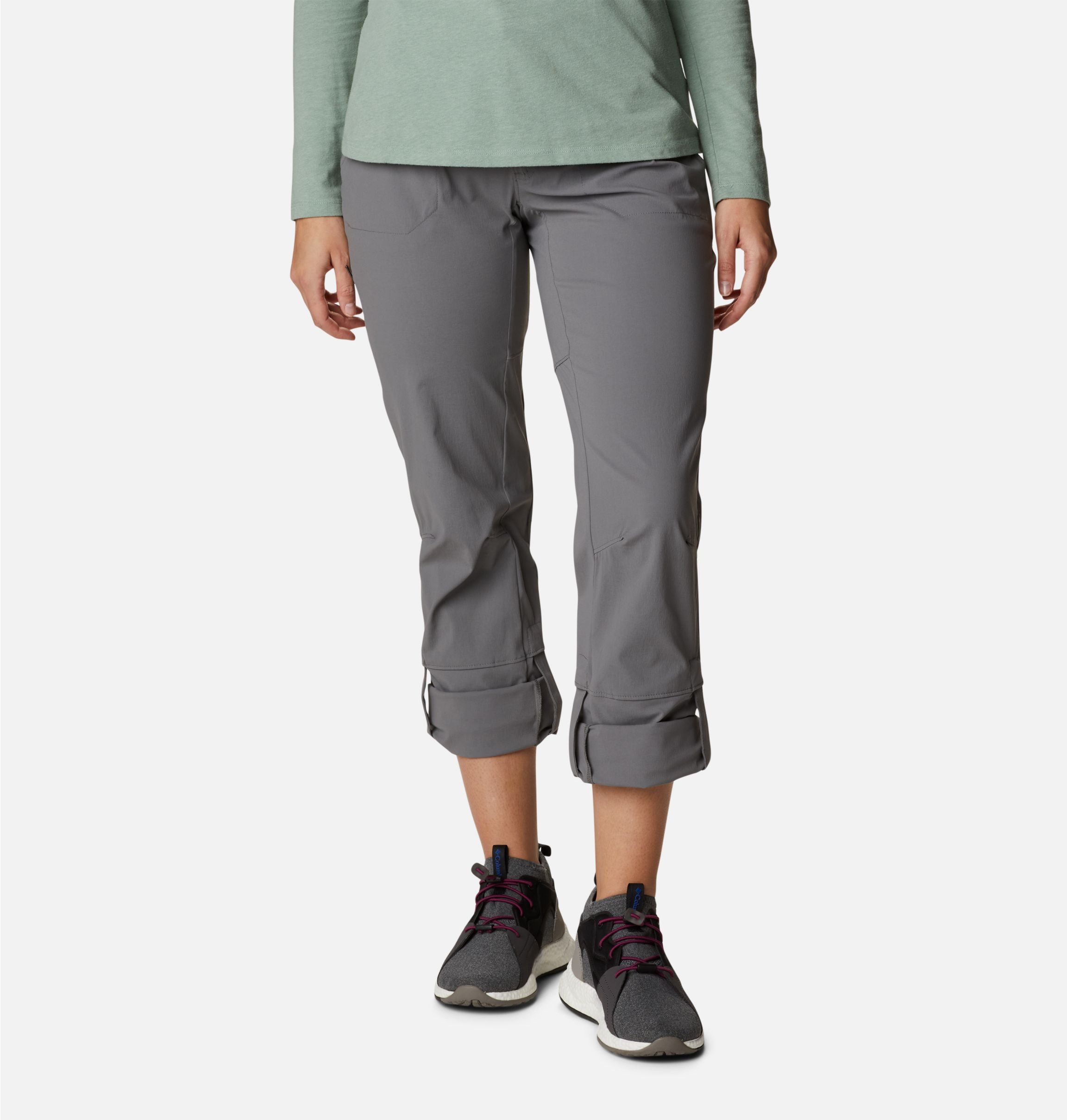 Columbia Women's Standard Saturday Trail Stretch Pant, Grill