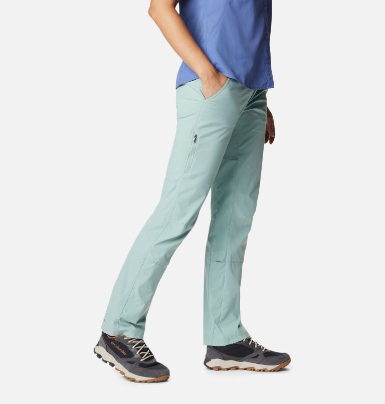 Women's Saturday Trail Stretch Pants, Color: Aqua Tone, image 3