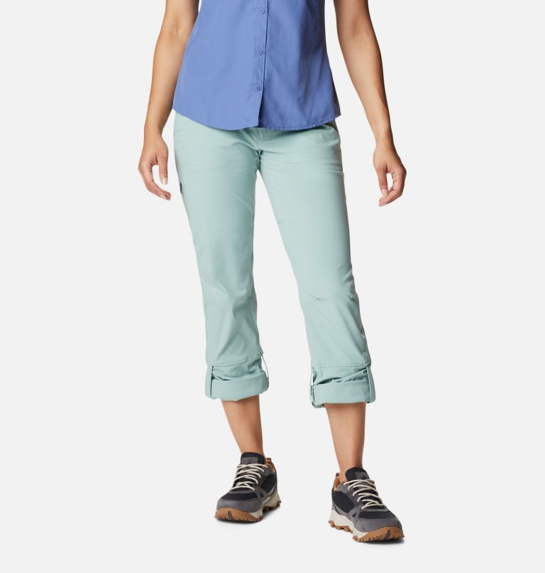 Women's Saturday Trail Stretch Pants, Color: Aqua Tone, image 7