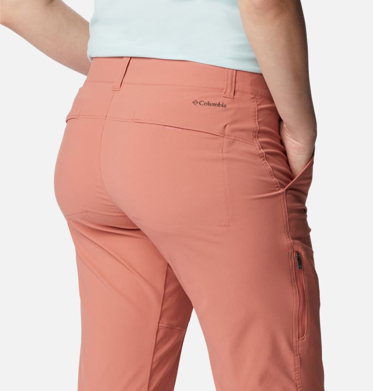 Women’s Saturday Trail Stretch Pant, Color: Dark Coral, image 5