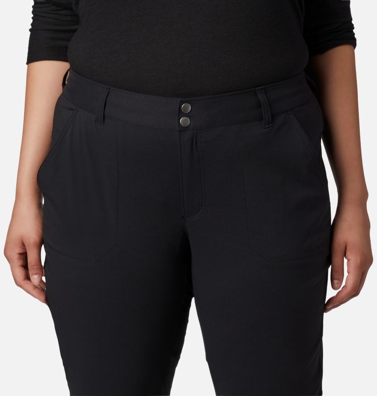 Thumbnail: Women's Saturday Trail Stretch Pants - Plus Size, Color: Black, image 3