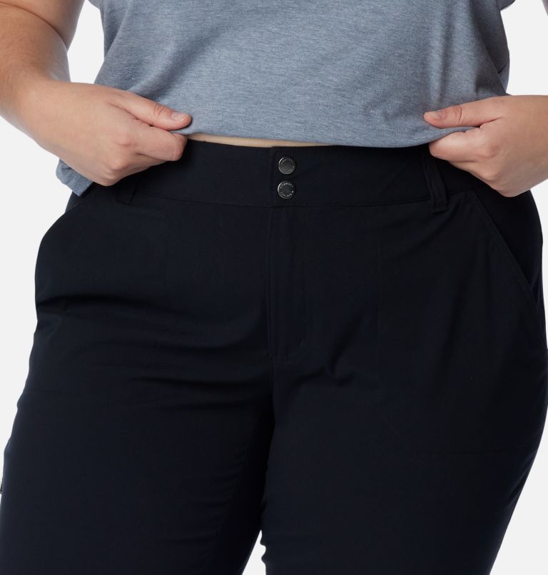 Pantalon extensible Saturday Trail pour femme - Grandes tailles, Color: Black, image 4