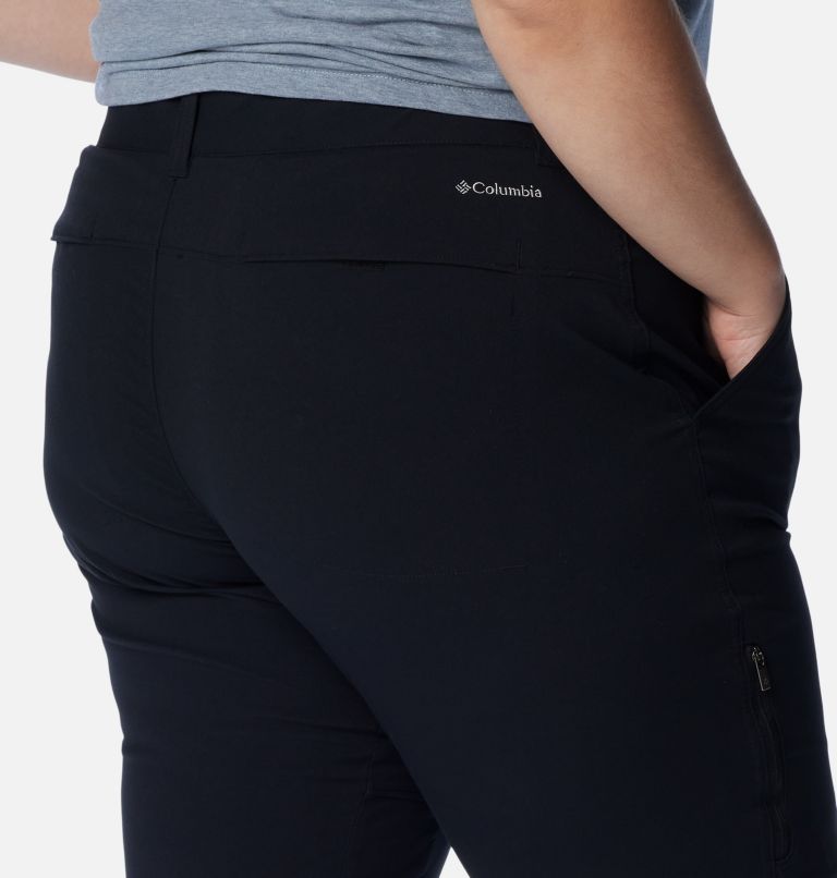Thumbnail: Pantalon extensible Saturday Trail pour femme - Grandes tailles, Color: Black, image 5