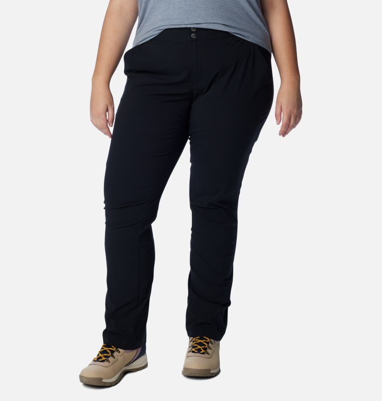 Pantalon extensible Saturday Trail pour femme - Grandes tailles, Color: Black, image 1
