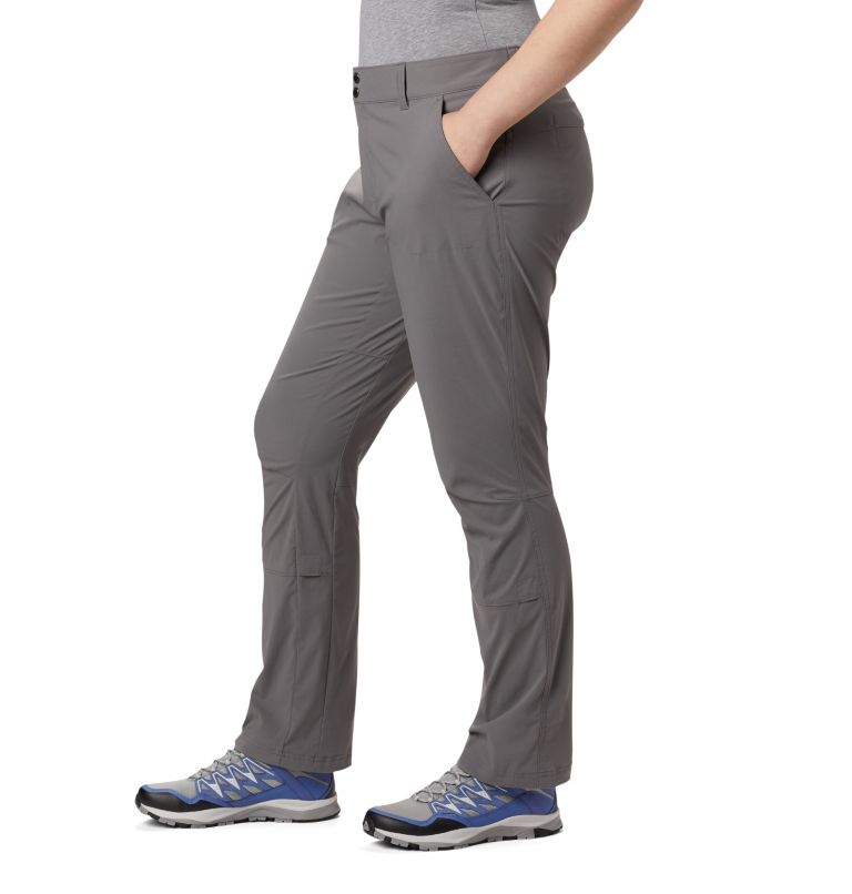 Thumbnail: Women's Saturday Trail Stretch Pants - Plus Size, Color: City Grey, image 3