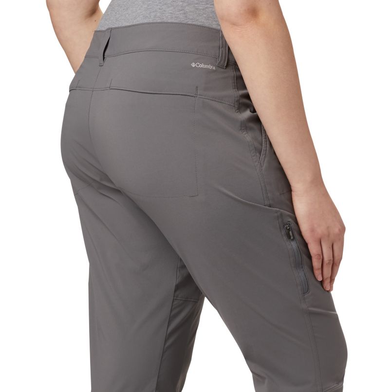 Thumbnail: Women's Saturday Trail Stretch Pants - Plus Size, Color: City Grey, image 5