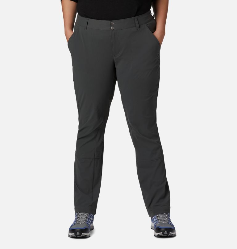 black stretch pants plus size