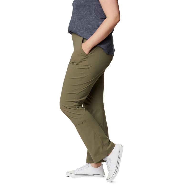 Women's Saturday Trail Stretch Pants - Plus Size, Color: Stone Green, image 3