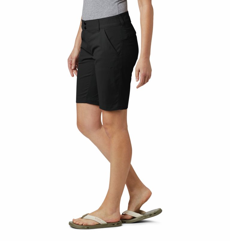 Thumbnail: Women’s Saturday Trail Long Shorts, Color: Black, image 3