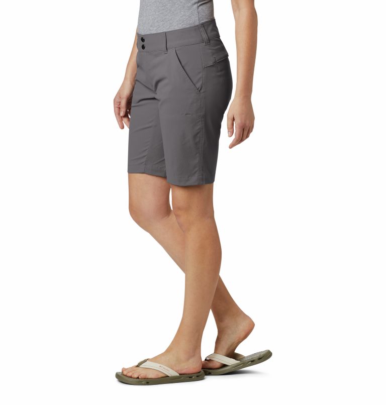 Women’s Saturday Trail Long Shorts, Color: City Grey, image 3